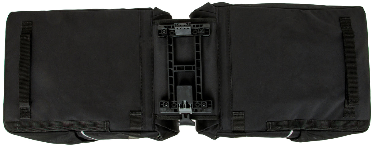 Newlooxs tas new looxs vigo dubbel | zwart groen | mik 2.0 | 40l