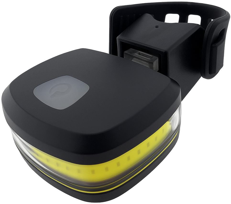 Farol ikzilight tosti 40 cob LED, recarregável por USB