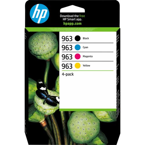 Ink cartridge pack HP 963 black cyan magenta yellow