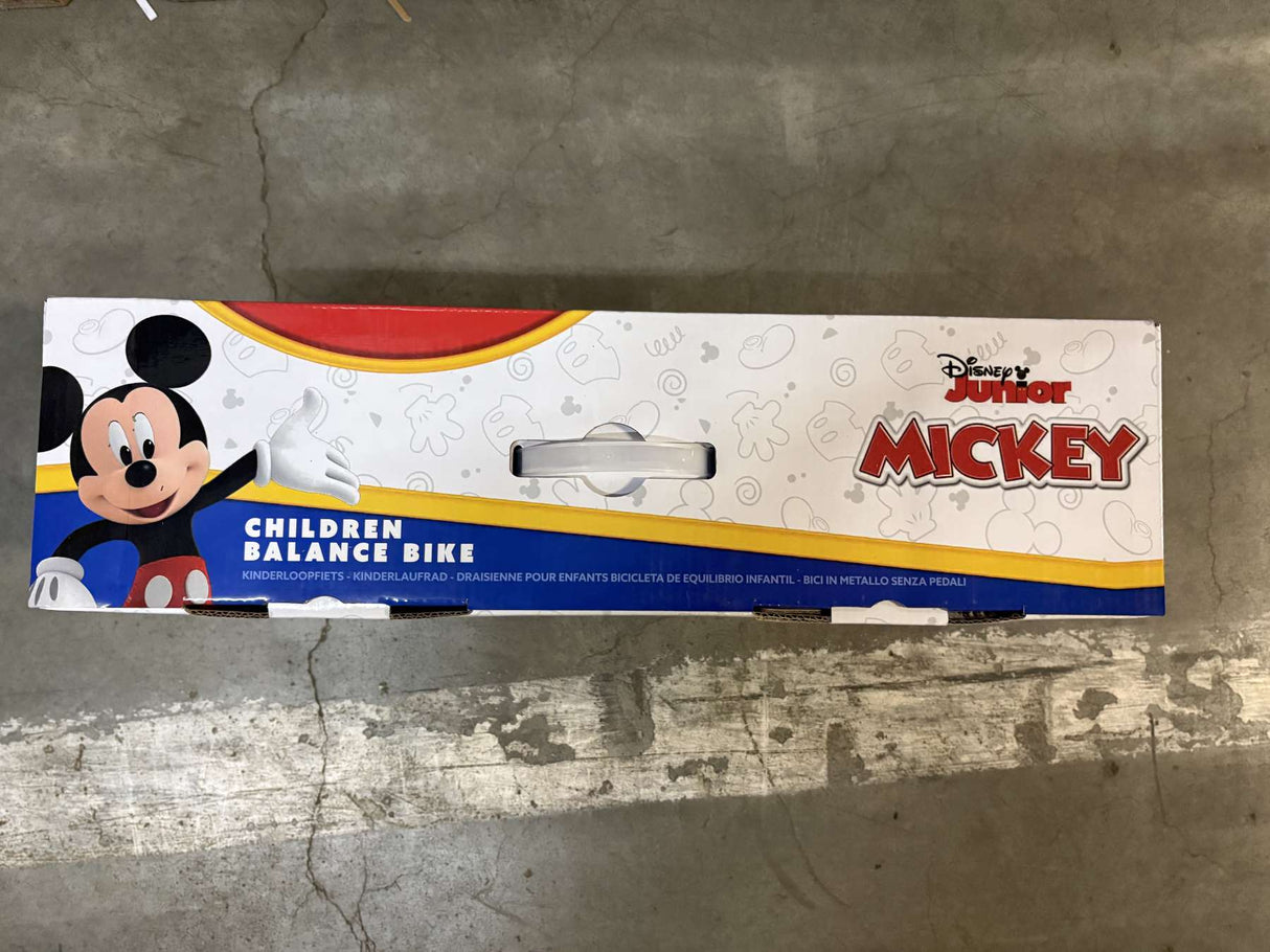 Mikke mus disney mickey balansesykkel metall