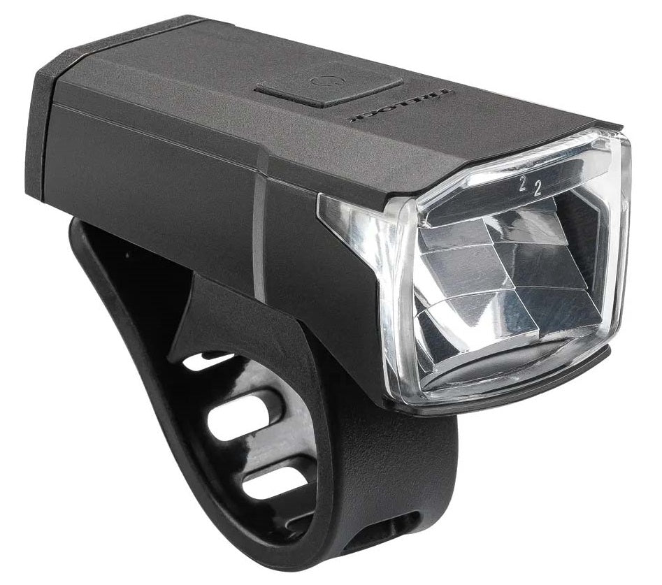 Trelock lighting set ls 440 + ls 740 usb - black