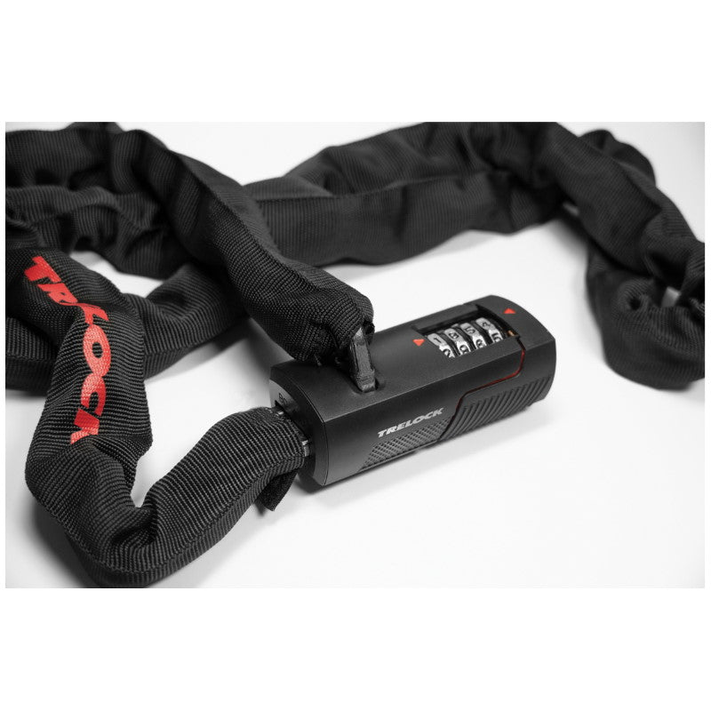 Trelock chain lock BC 480 code 110 cm - black