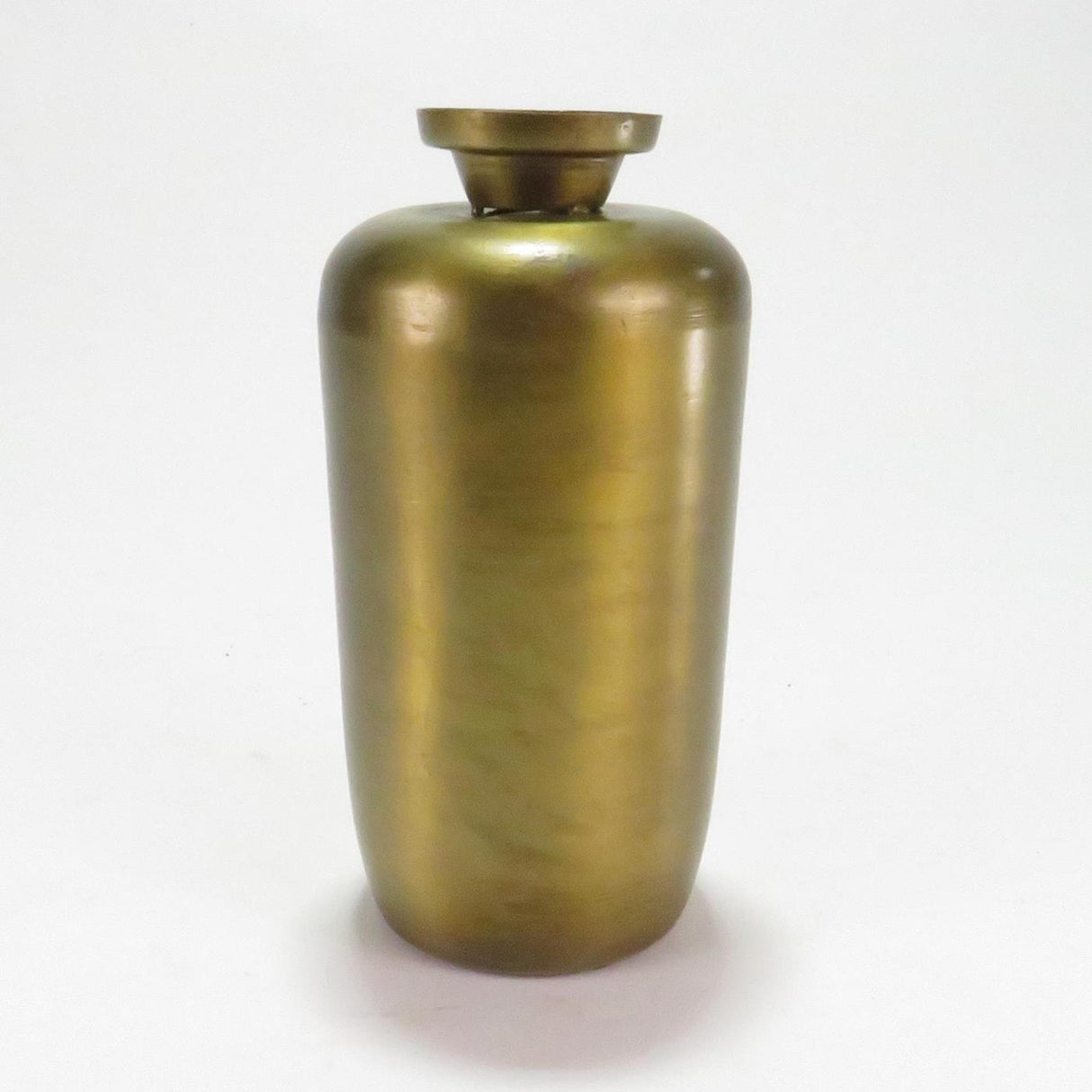 Kolony vaas metaal goudkleurig 21,5cm