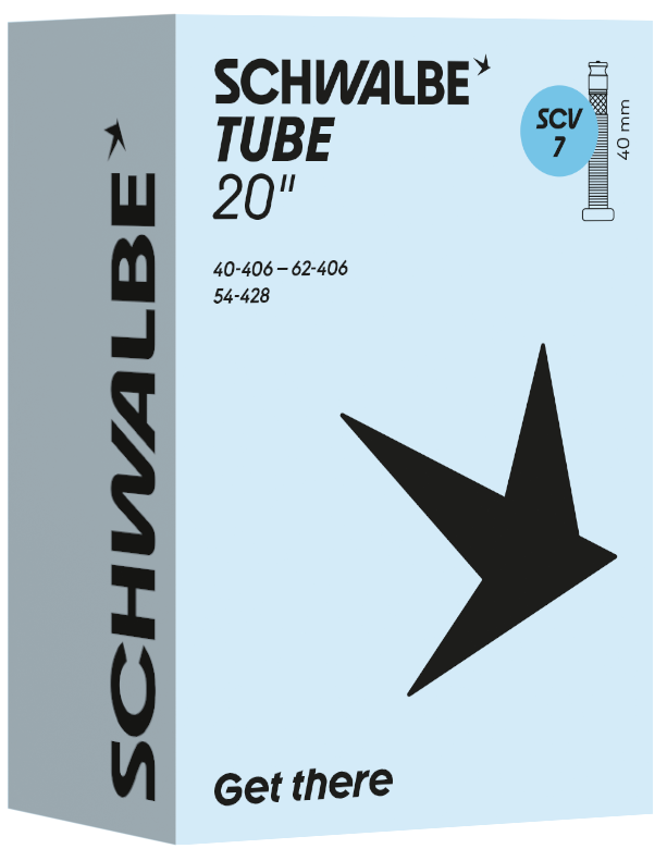 Schwalbe tube (scv7) - 20'' (40 62-406) - click valve