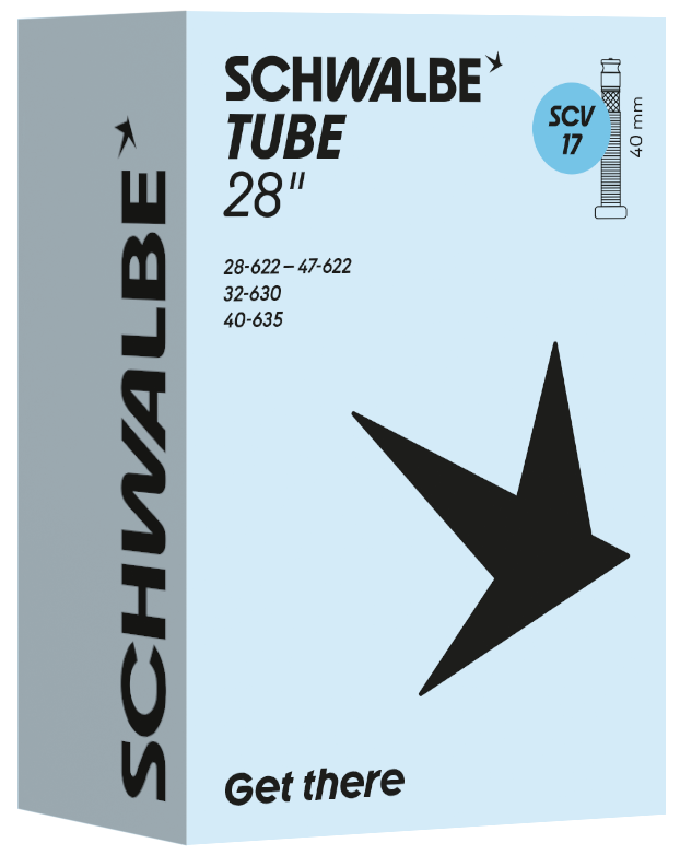 Schwalbe tube (scv17) - tour gravel - 28'' (28 47-622 635) - click valve