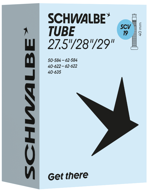Schwalbe tube (scv19) - 29 28 27.5'' (40 62-584 635) - click valve
