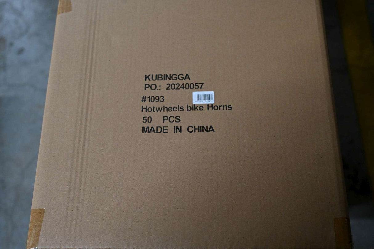 Heiße räder hot wheels bicycle horn - boys - orange black