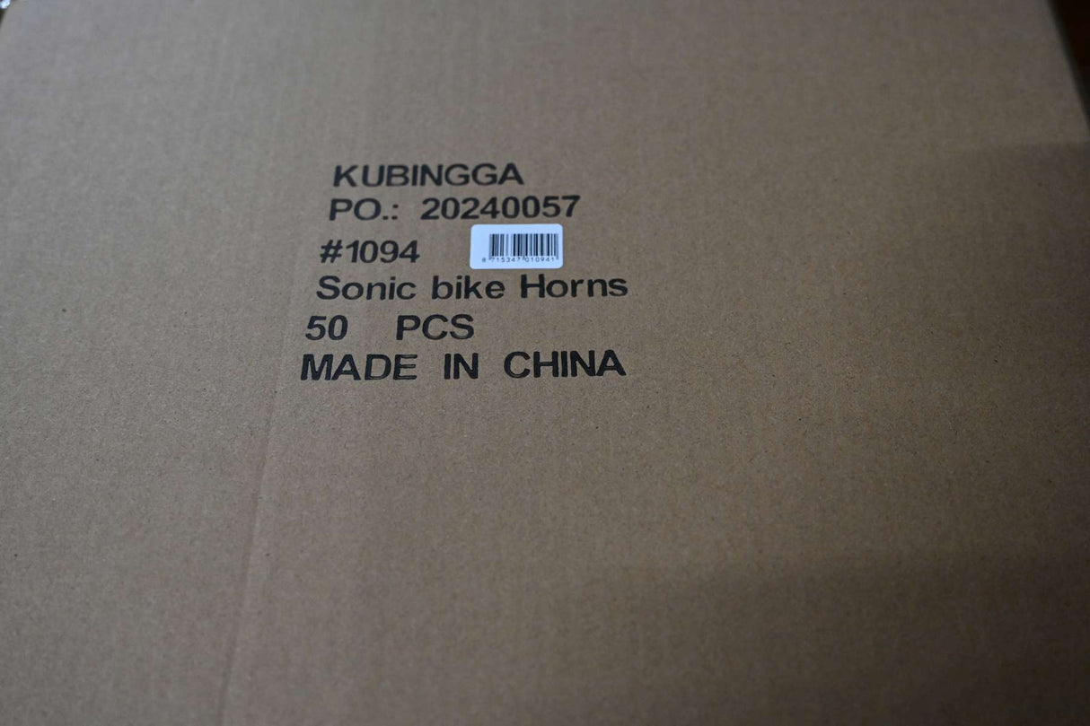 Volare sonic prime bicycle horn - boys - red blue