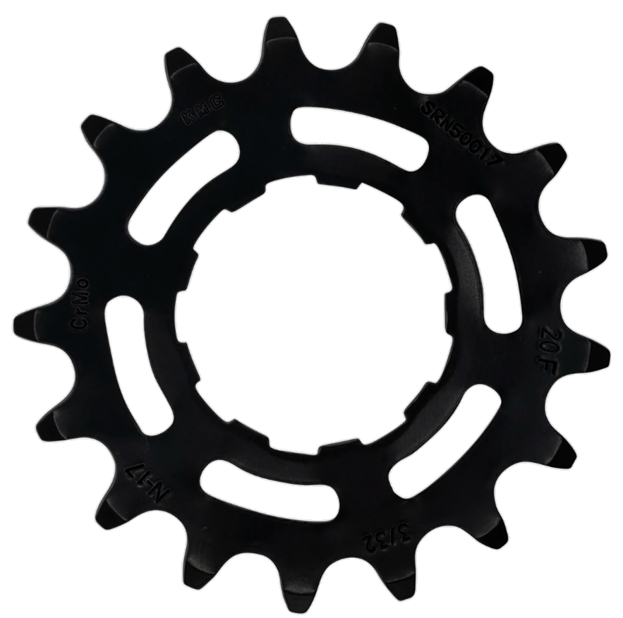KMC Enviolo sprocket 17T, Black