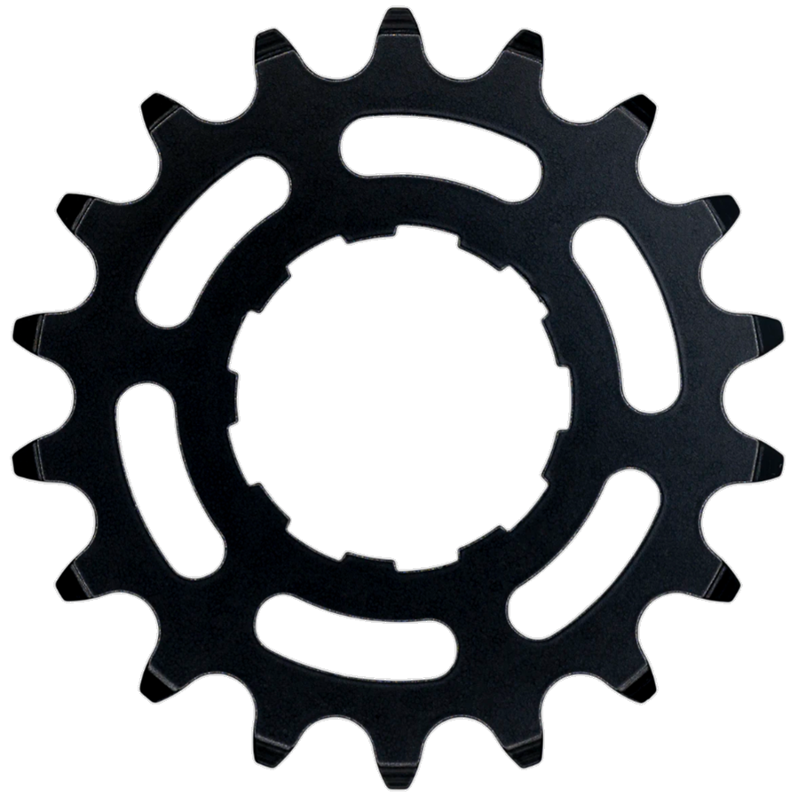 KMC Enviolo sprocket 18T, Black