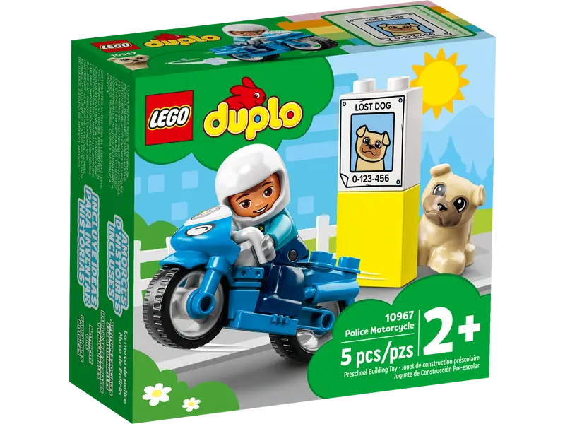 Lego Duplo 10967 Police Motorcycle