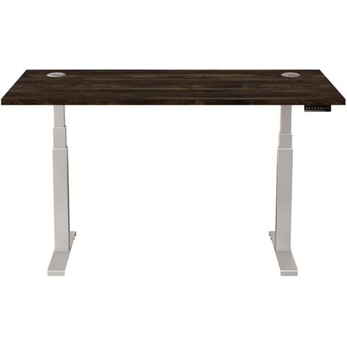 Fellowes Sit-Stand Desk 9771201 Walnut