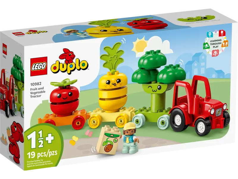 Lego Duplo - 10982 Frugt- og grøntsagstraktor