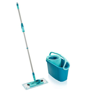 Leifheit Floor Wiper Clean Twist m velcro ergo - 33 cm mil set complet