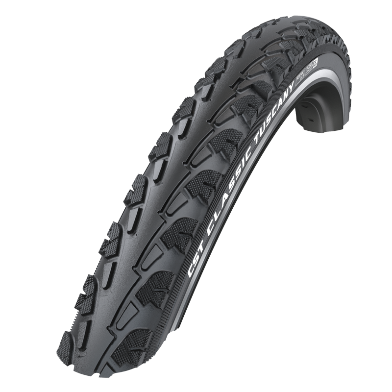 Cst outer tire classic tuscany 26 x 2.00'' 50-559 - black with reflection