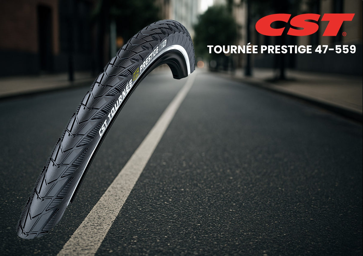 Tire Out CST 26-1.75 (47-559) City Tour Prestige Black +R