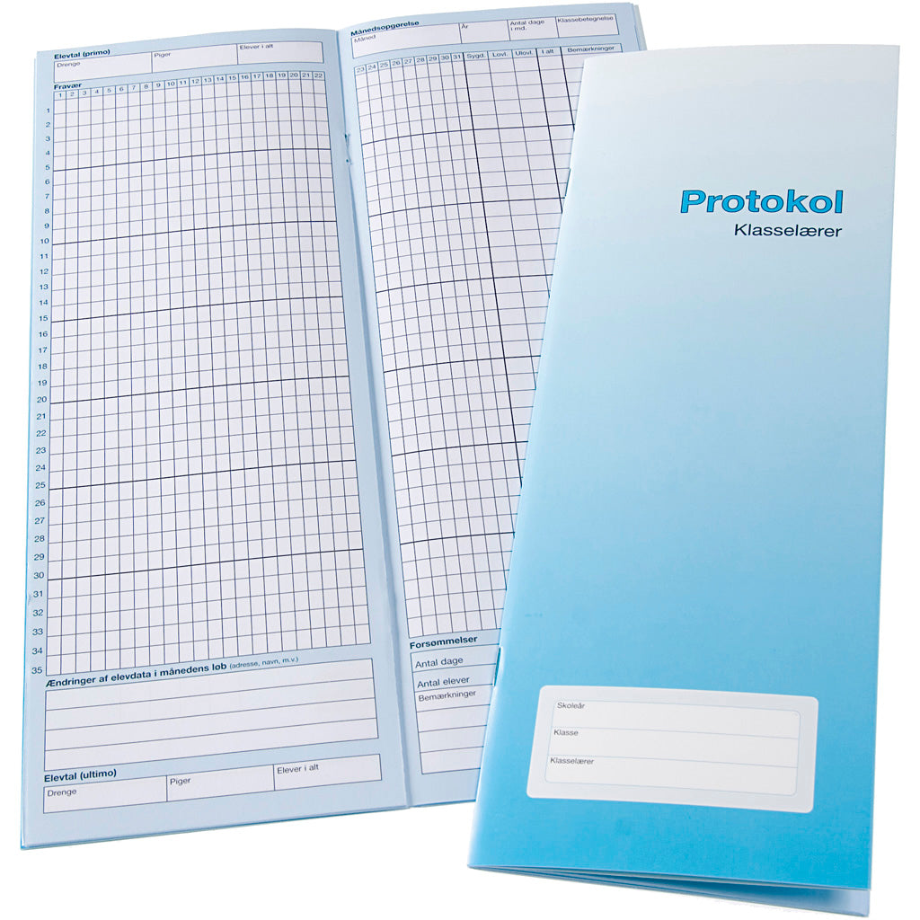 Livro de reunião matinal, professor da turma, 1 peça