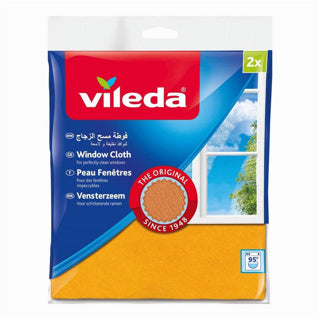 Vileda window chamois +30% microfibre 2 pieces | 2 pcs