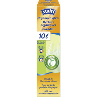 Swirl pedal bucket bag bio handle 10l 10 pieces