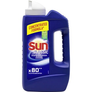 Pólvora para lavavajillas del sol