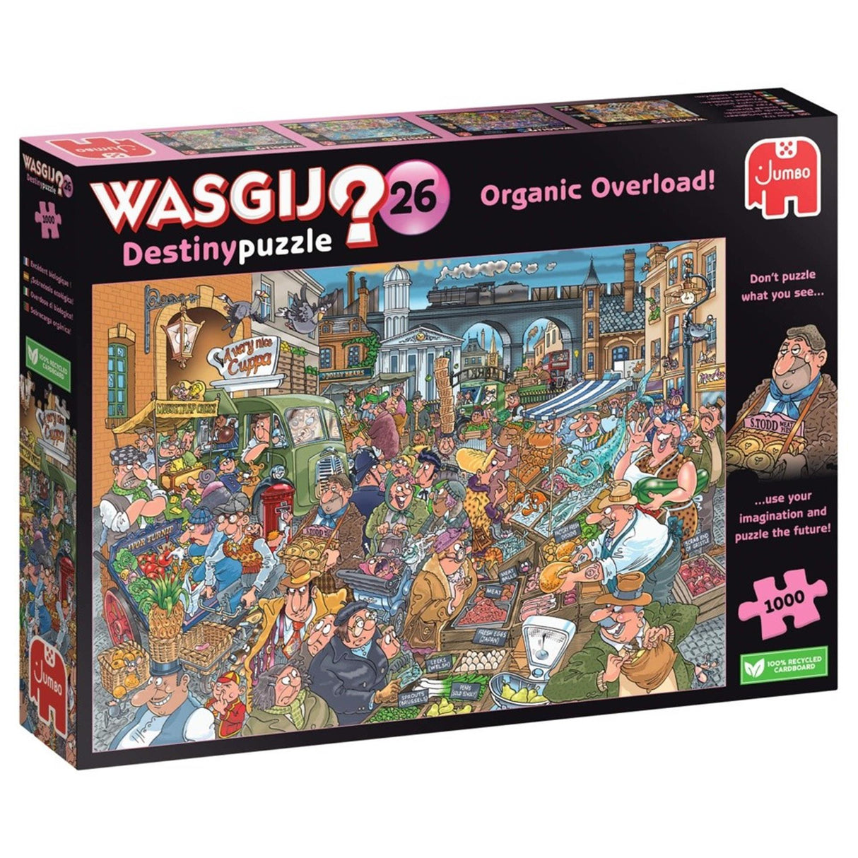 Jumbo wasgij destiny 26 legpuzzel - barstensvol bio!, 1000st.