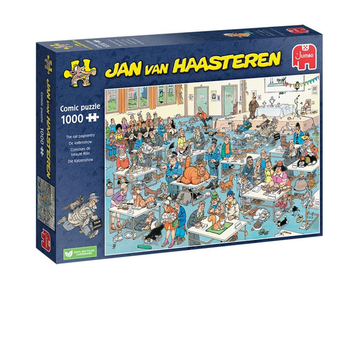 Jan van Haasteren Jigsaw Puzzle Cat Show, 1000 pieces.