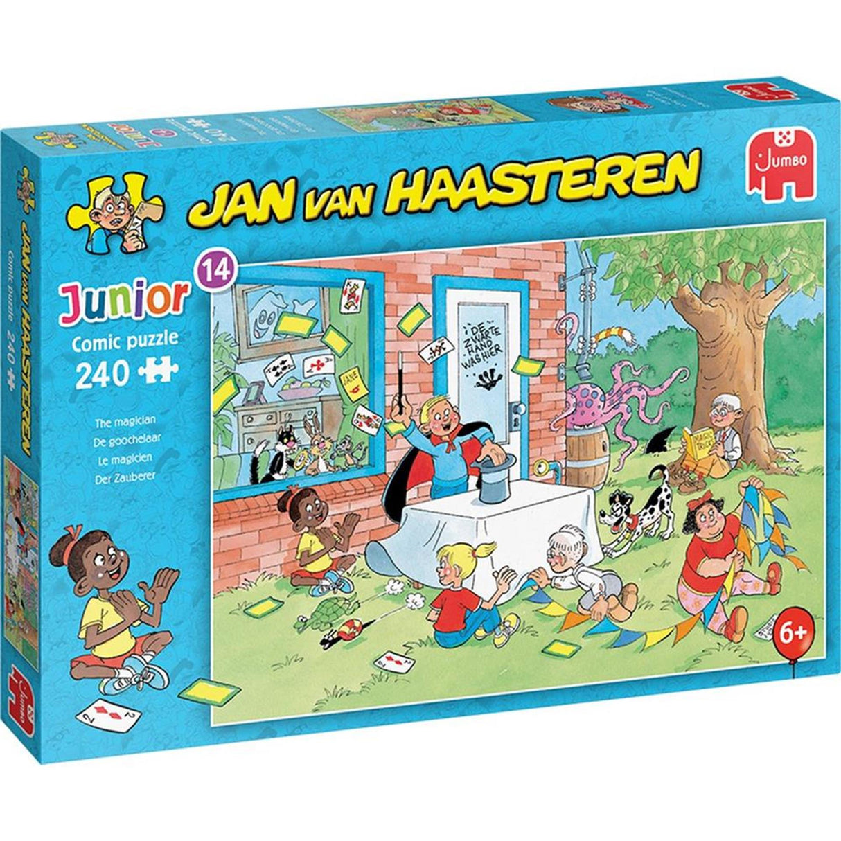 Jan van Haasteren Jigsaw Puzzle Junior The Magician, 240 pieces.