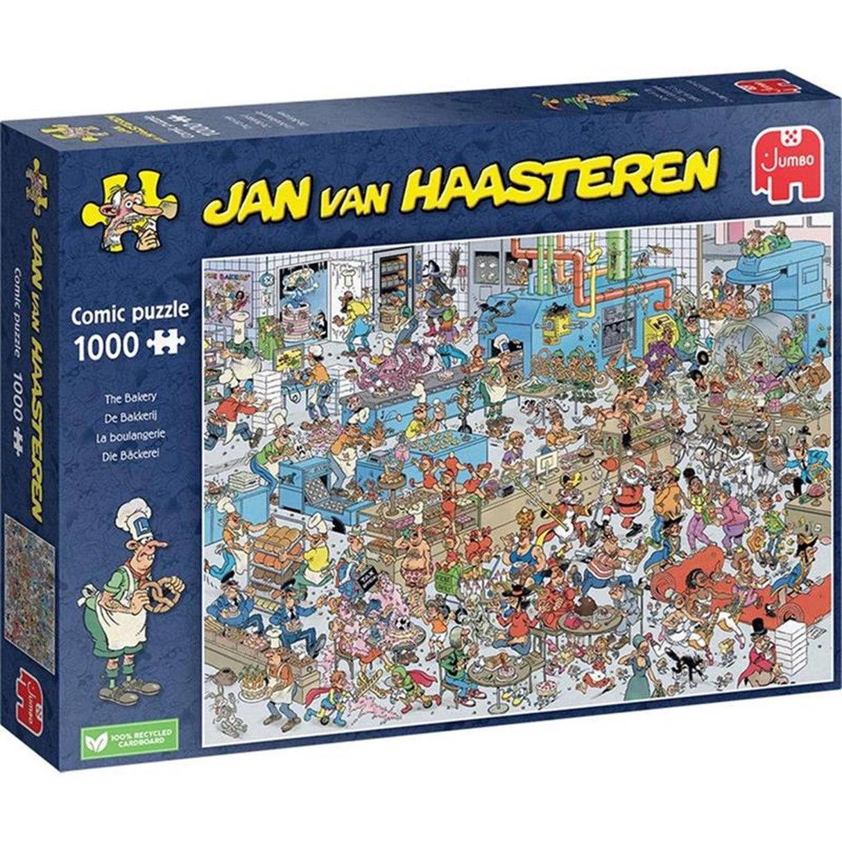 Jumbo Jan van Haasteren jigsaw puzzle - the bakery, 1000 pcs.