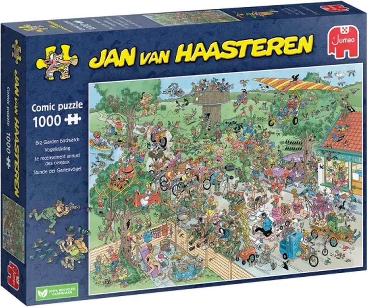 Puzzle jumbo jvh dia de avistamiento de aves 1000pzs