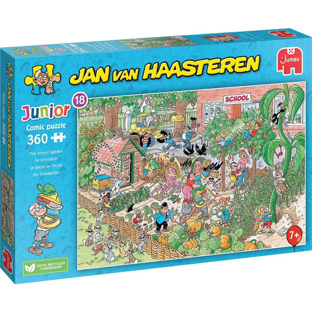 Jan van Haasteren junior - el jardín de la escuela, 360º.