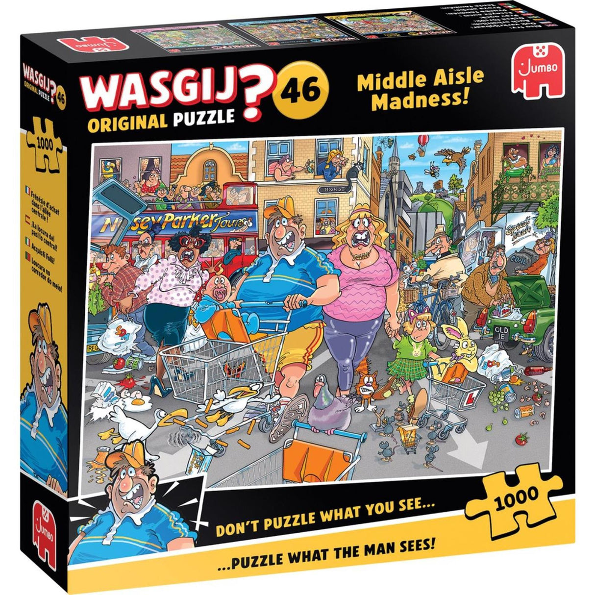 Jumbo wasgij original 46 jigsaw puzzle - bargains!, 1000 pcs.