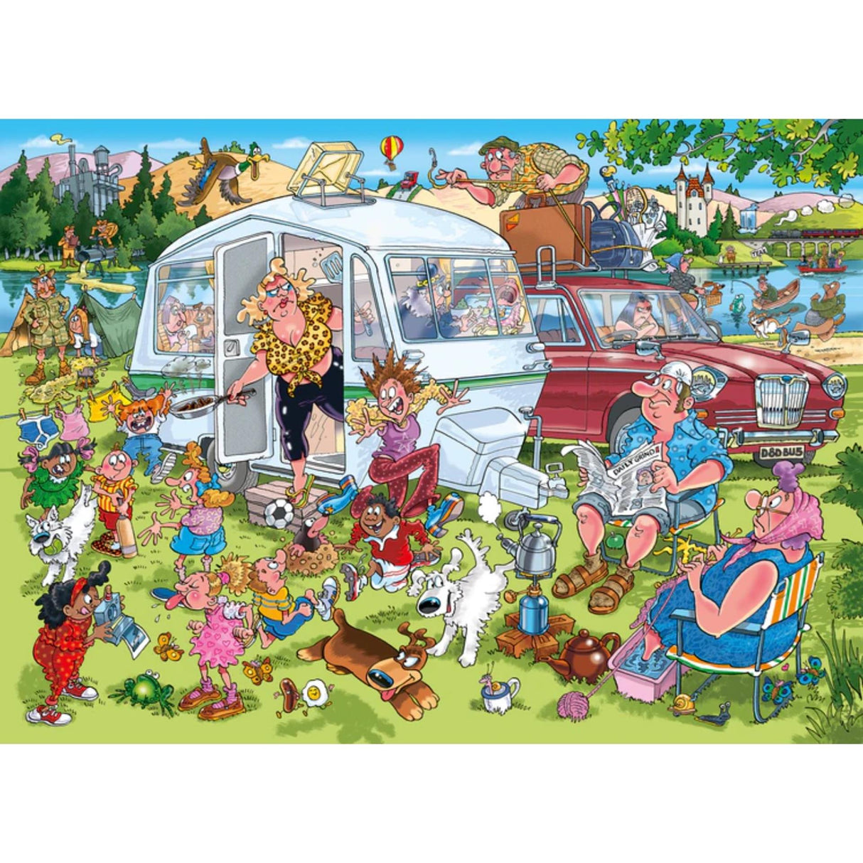 Jumbo Wasgij Destiny 29 jigsaw puzzle - pitch perfect! - 1000 pieces.