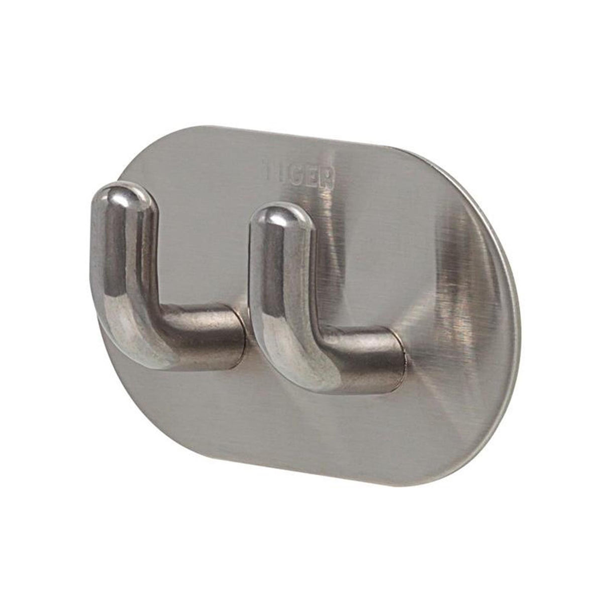 Tiger rondo handdoekhaak dubbel rvs