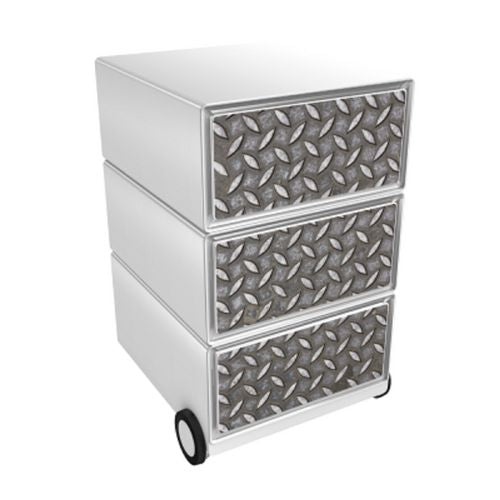 Мобилен чекмедже Paperflow easybox с 3 чекмеджета 642x390x436 мм калисони