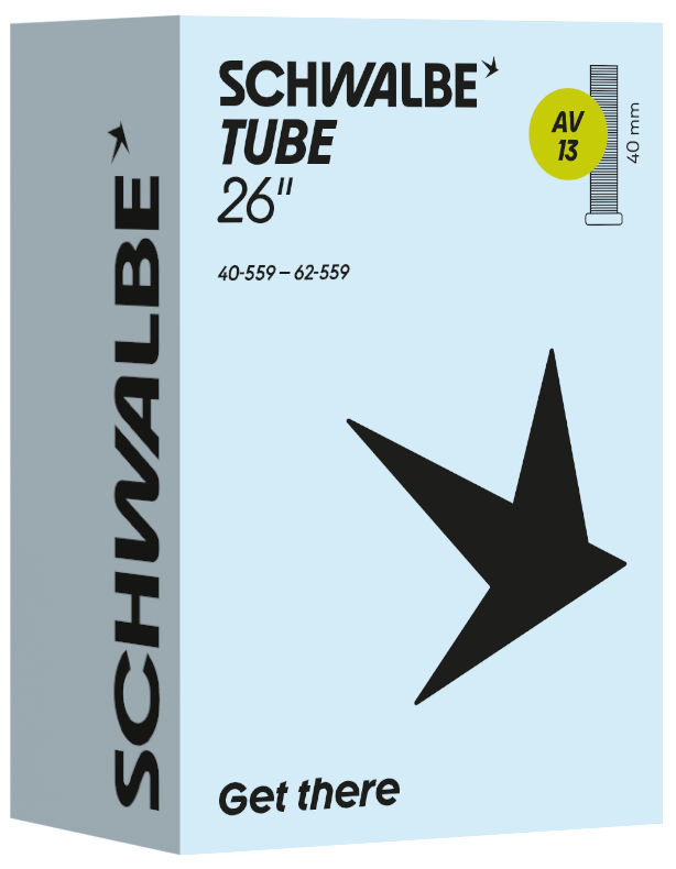 Schwalbe tube (av13) - mtb - 26'' (40 62-559) - schrader