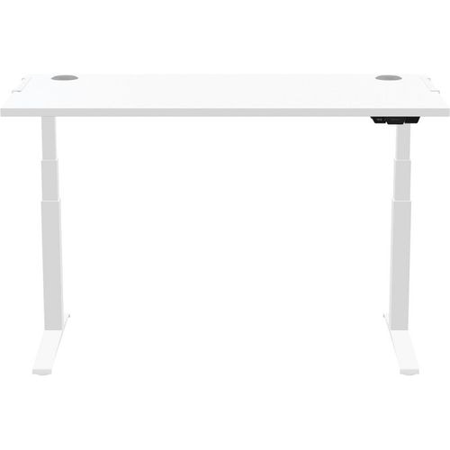 Levado height adjustable desk 1600 x 800 white