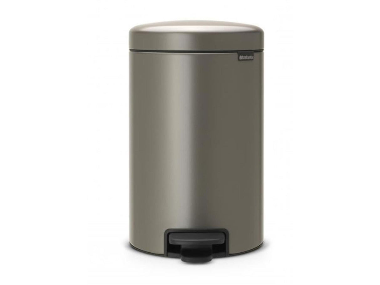 Brabantia Pedal Biner Newicon 12L Platinum