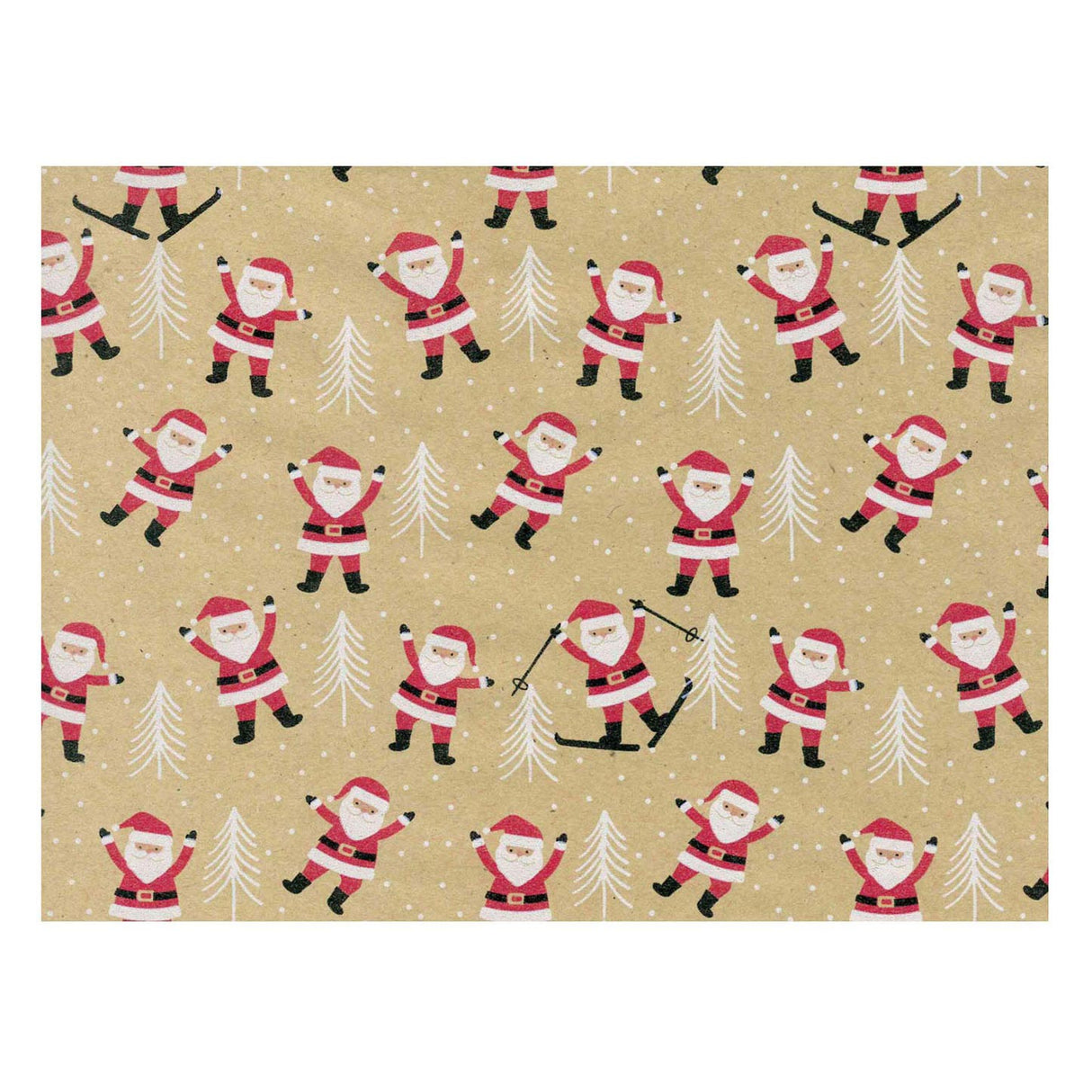 Counter roll Santa Clauses, 200 mtr.