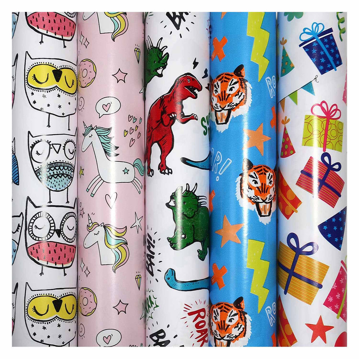 Kolekce dětí, balicí papír, 50.