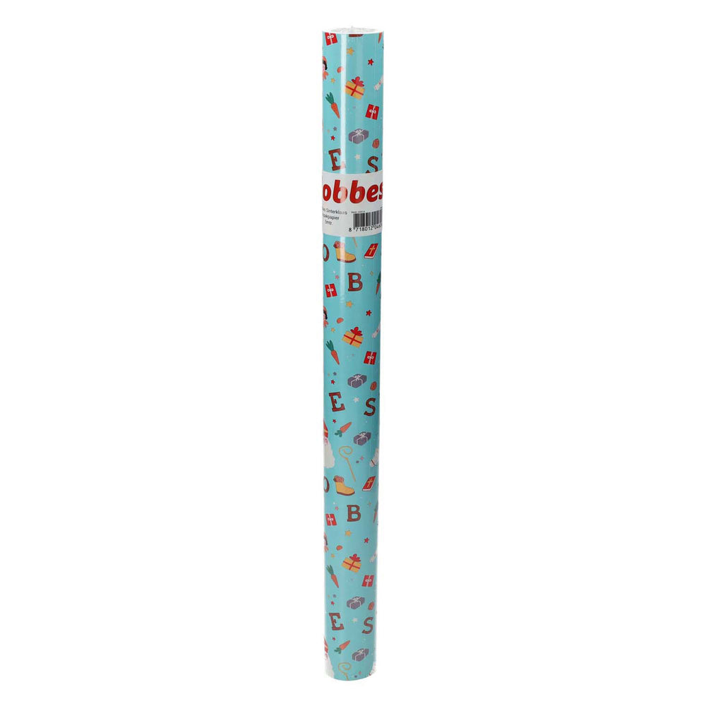Lobbes Sinterklaas wrapping paper, 5mtr.