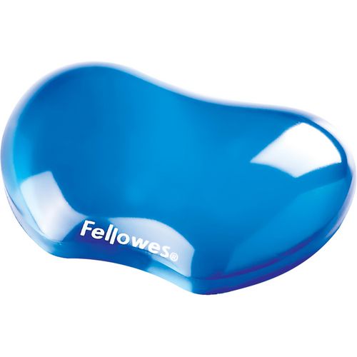 Polssteun fellowes crystals™ gel rubber blauw