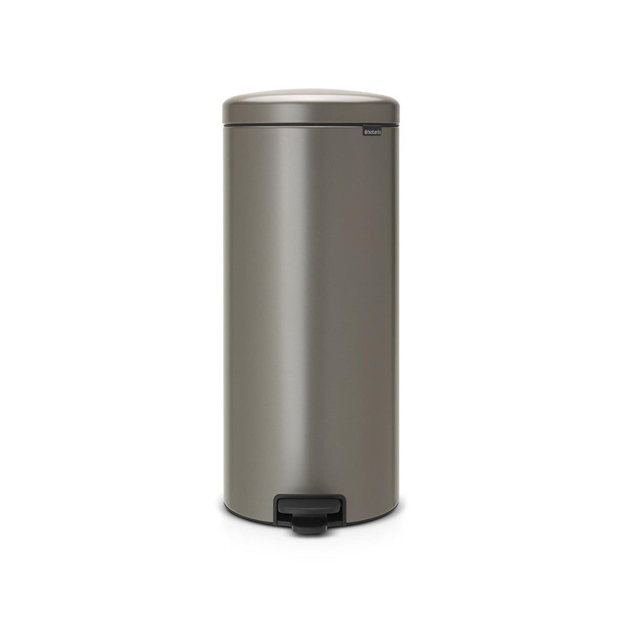 Brabantia pedal bin 30 liters with plastic inner bucket platinum