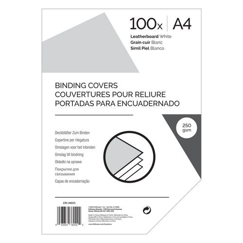 Binding covers unbranded 69055 wood pulp