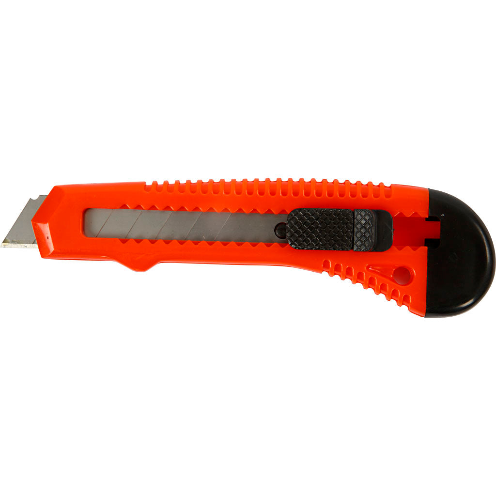 Creativ company snap-off knife, large, w: 18 mm, 5 pieces 1 box