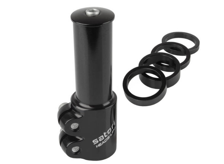 A-head satori stuurverhoger 1 1.1 8 zwart glans