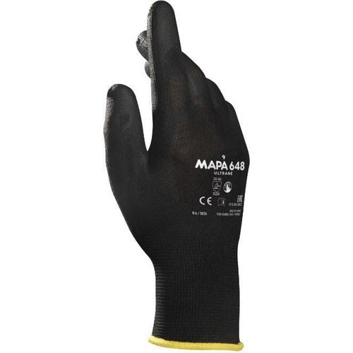 Handschoenen mapa professional 34648007 pu zwart