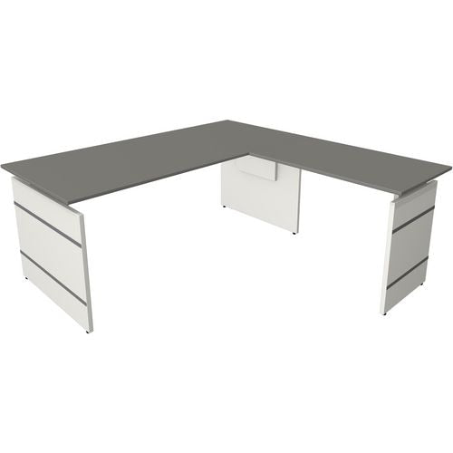 Zit-sta-bureau kerkmann 11465512 hoekbureau grafiet