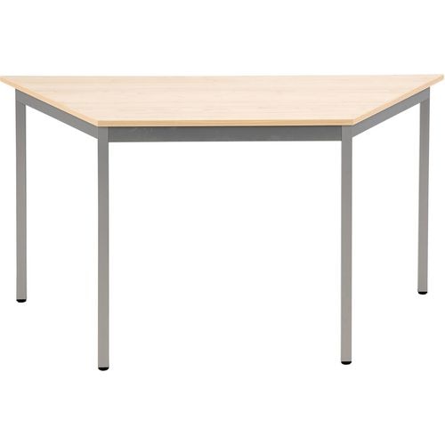 Trapeziumvormige tafel sodematub ft147trap-6515 esdoorn zilver