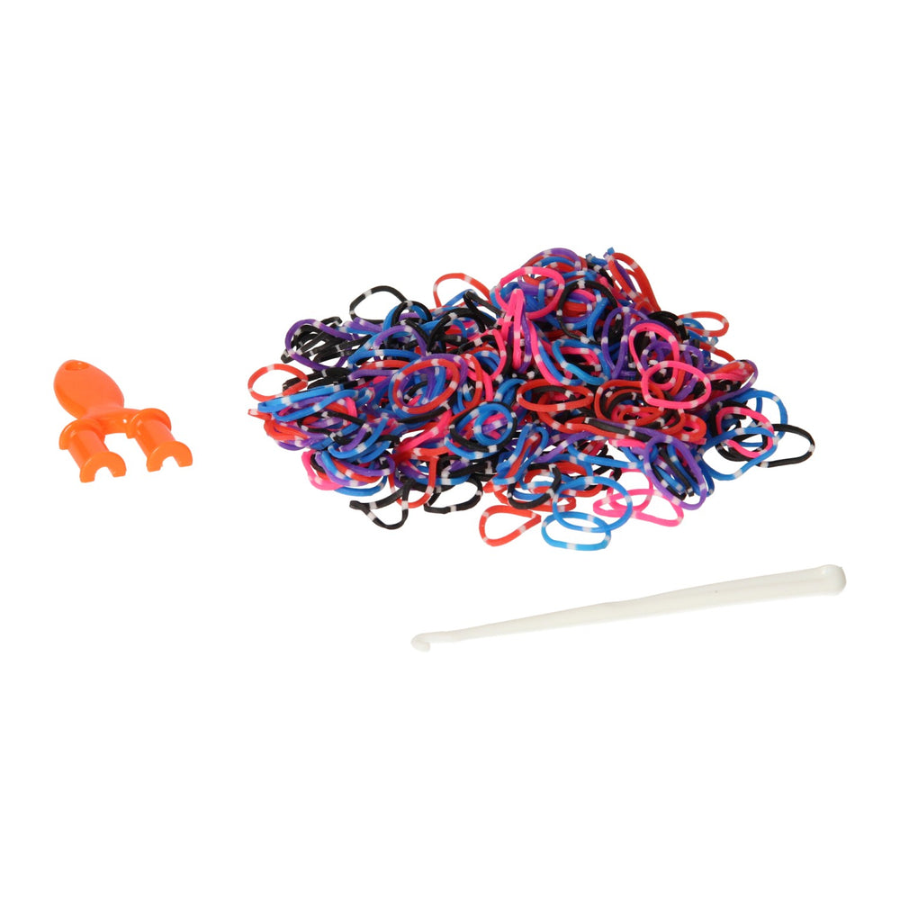 Loom bands polka dots set, 600pcs.