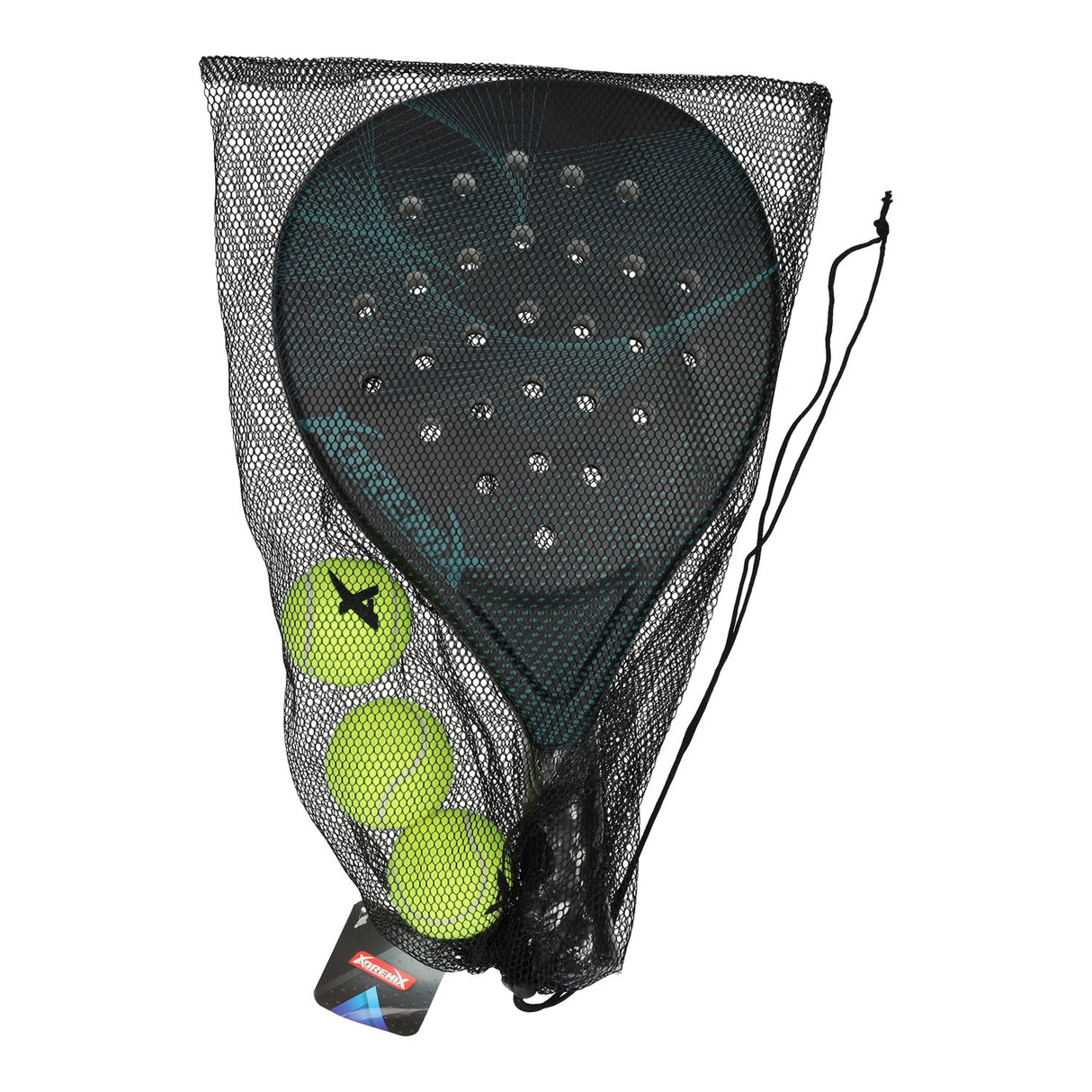 Set da paddle Adrenix con 3 palline - verde